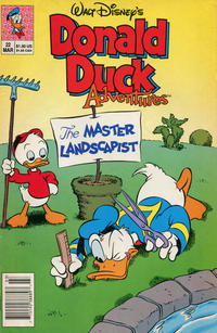 Cover Thumbnail for Walt Disney's Donald Duck Adventures (Disney, 1990 series) #22 [Newsstand]