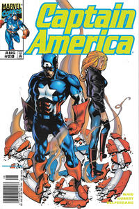Cover Thumbnail for Captain America (Marvel, 1998 series) #20 [Newsstand]