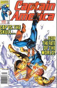 Cover for Captain America (Marvel, 1998 series) #16 [Direct Edition]