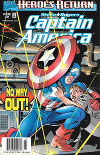 Cover Thumbnail for Captain America (Marvel, 1998 series) #2 [Newsstand]