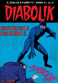 Cover Thumbnail for Diabolik (Astorina, 1962 series) #v11#12