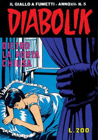 Cover Thumbnail for Diabolik (Astorina, 1962 series) #v12#5 [237] - Dietro la porta chiusa