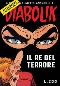 Cover Thumbnail for Diabolik (Astorina, 1962 series) #v12#6 - Il Re del terrore