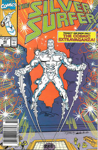 Cover Thumbnail for Silver Surfer (Marvel, 1987 series) #42 [Newsstand]