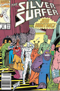 Cover Thumbnail for Silver Surfer (Marvel, 1987 series) #41 [Newsstand]
