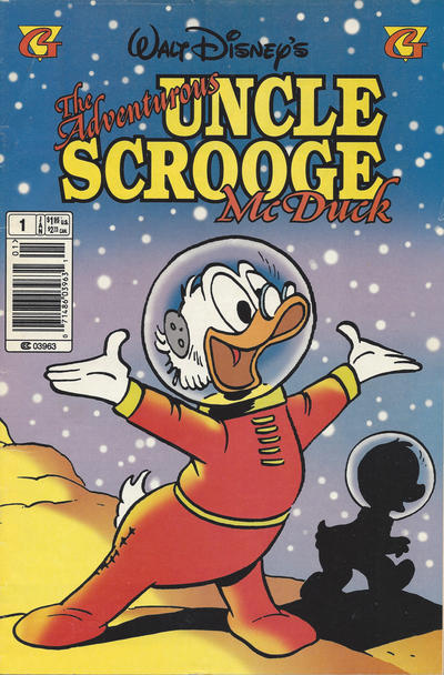 Cover for The Adventurous Uncle Scrooge McDuck (Gladstone, 1998 series) #1 [Newsstand]
