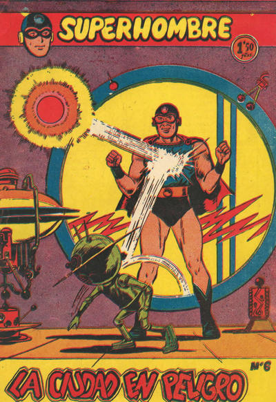Cover for El Superhombre (Editorial Ferma, 1957 series) #6