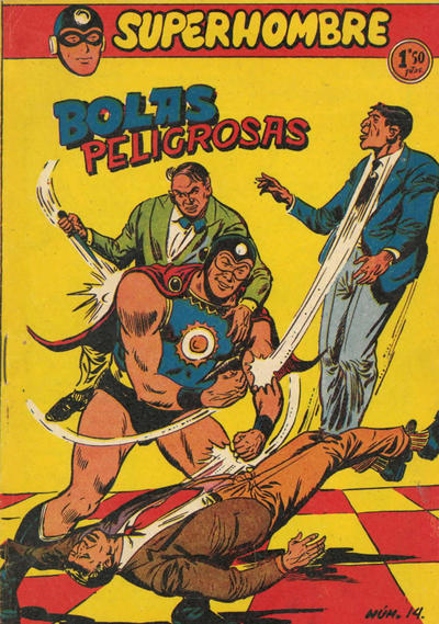 Cover for El Superhombre (Editorial Ferma, 1957 series) #14