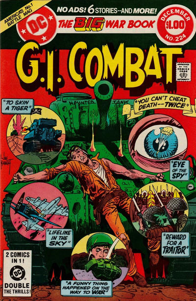 Cover for G.I. Combat (DC, 1957 series) #224 [Direct]