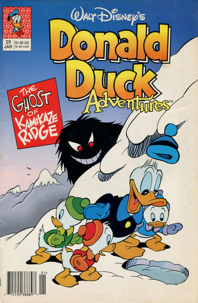 Cover for Walt Disney's Donald Duck Adventures (Disney, 1990 series) #20 [Direct]
