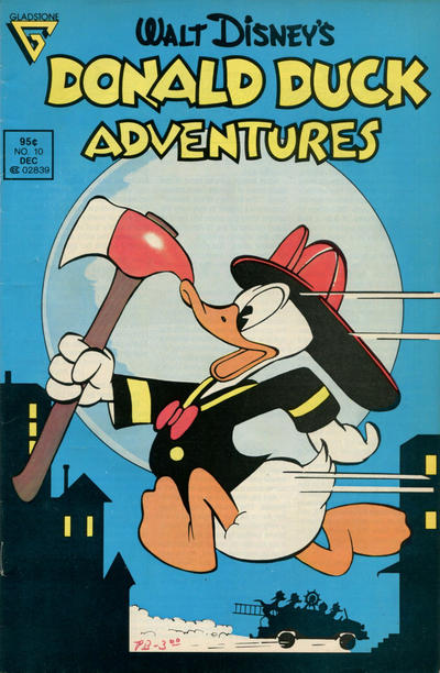 Cover for Walt Disney's Donald Duck Adventures (Gladstone, 1987 series) #10 [Newsstand]