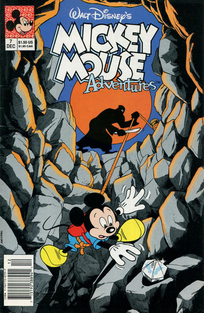 Cover for Walt Disney's Mickey Mouse Adventures (Disney, 1990 series) #7 [Newsstand]