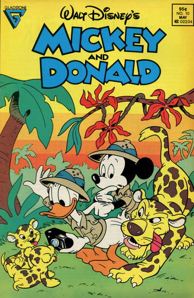 Cover for Walt Disney's Mickey and Donald (Gladstone, 1988 series) #10 [Newsstand]