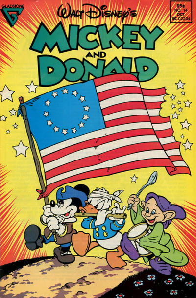 Cover for Walt Disney's Mickey and Donald (Gladstone, 1988 series) #14 [Newsstand]