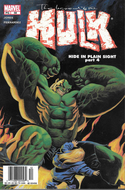 Cover for Incredible Hulk (Marvel, 2000 series) #58 [Newsstand]