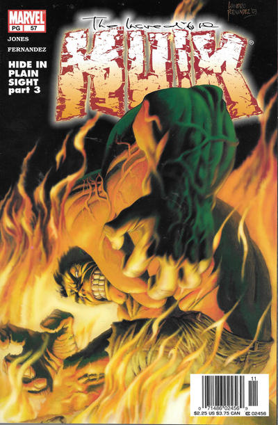 Cover for Incredible Hulk (Marvel, 2000 series) #57 [Newsstand]