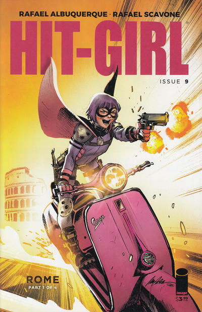 Cover for Hit-Girl (Image, 2018 series) #9 [Cover A]