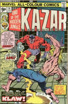 Cover for Ka-Zar (Marvel, 1974 series) #14 [British]