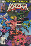 Cover for Ka-Zar the Savage (Marvel, 1981 series) #3 [British]