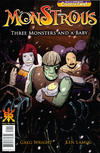Cover for Monstrous: Three Monsters and a Baby, Halloween ComicFest Edition (Source Point Press, 2018 series) 