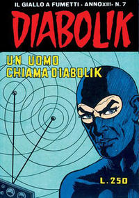 Cover Thumbnail for Diabolik (Astorina, 1962 series) #v13#7 [262] - Un uomo chiama Diabolik