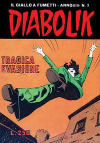Cover Thumbnail for Diabolik (Astorina, 1962 series) #v13#9
