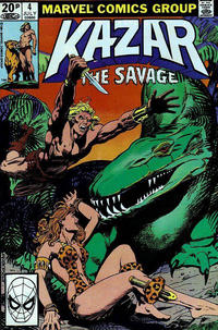 Cover for Ka-Zar the Savage (Marvel, 1981 series) #4 [British]