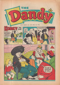 Cover Thumbnail for The Dandy (D.C. Thomson, 1950 series) #1254