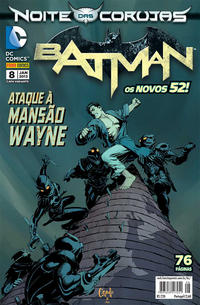 Cover Thumbnail for Batman (Panini Brasil, 2012 series) #8 [Capa Variante Greg Capullo]