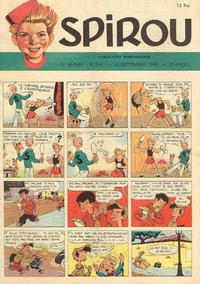 Cover Thumbnail for Spirou (Dupuis, 1947 series) #544