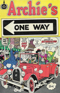 Cover Thumbnail for Archie's One Way (Fleming H. Revell Company, 1973 series) [No-Price Variant]