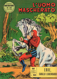 Cover Thumbnail for L'Uomo Mascherato [Avventure americane] (Edizioni Fratelli Spada, 1962 series) #34