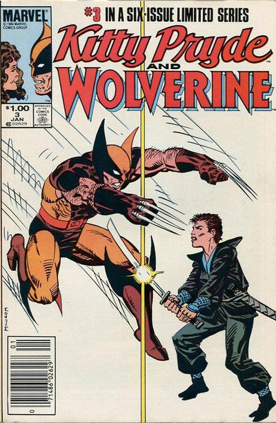 Cover for Kitty Pryde and Wolverine (Marvel, 1984 series) #3 [Canadian]