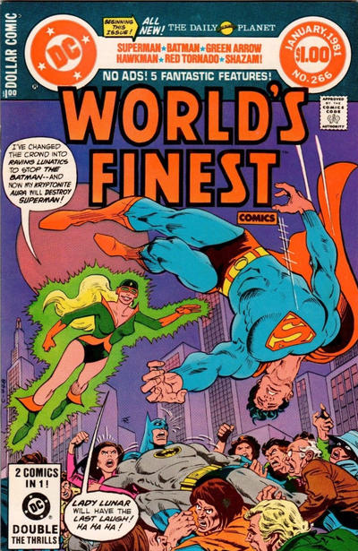 Cover for World's Finest Comics (DC, 1941 series) #266 [Direct]