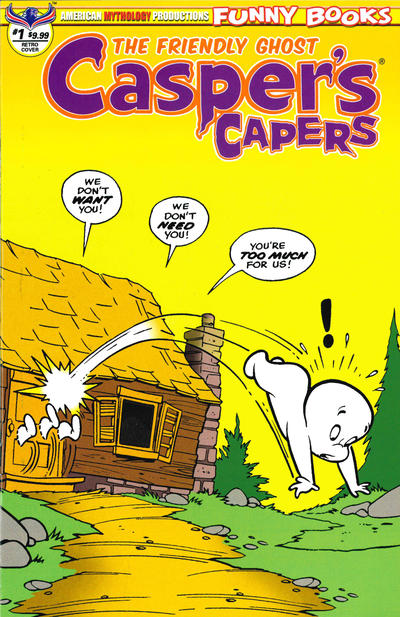 Cover for Casper's Capers (American Mythology Productions, 2018 series) #1 [Retro Cover]