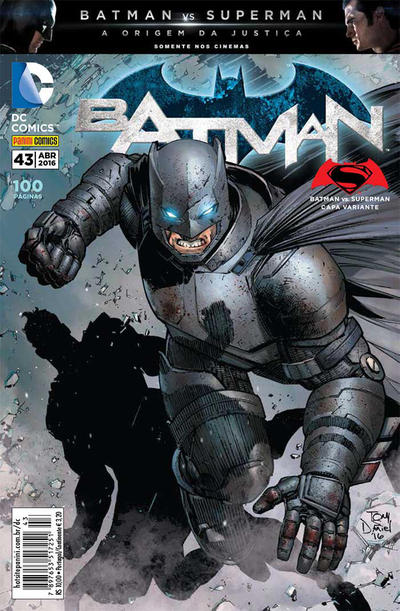 Cover for Batman (Panini Brasil, 2012 series) #43 [Capa Variante Batman vs. Superman]