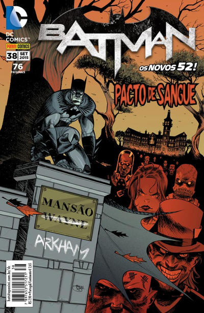 Cover for Batman (Panini Brasil, 2012 series) #38