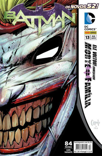 Cover for Batman (Panini Brasil, 2012 series) #13 [Capa Variante]