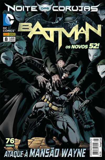 Cover for Batman (Panini Brasil, 2012 series) #8