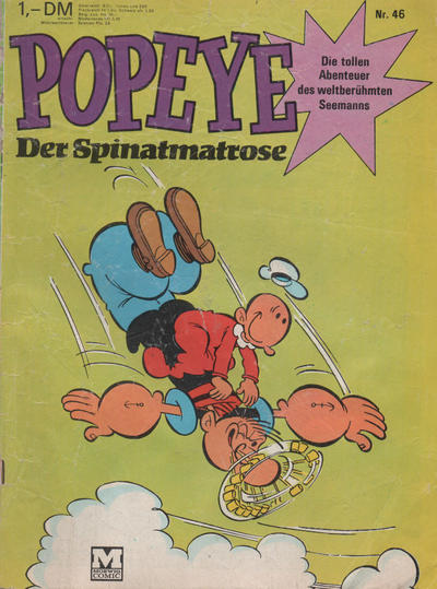Cover for Popeye (Moewig, 1969 series) #46