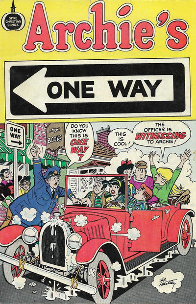 Cover for Archie's One Way (Fleming H. Revell Company, 1973 series) [No-Price Variant]
