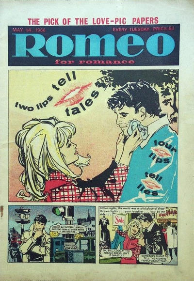 Cover for Romeo (D.C. Thomson, 1957 series) #14 May 1966