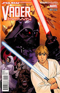 2016 Star Wars Vader Down #1 Blank Variant Cover Marvel Comics