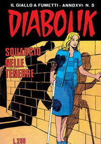 Cover Thumbnail for Diabolik (Astorina, 1962 series) #v16#5 [332] - Squarcio nelle tenebre