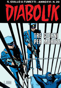 Cover Thumbnail for Diabolik (Astorina, 1962 series) #v16#20 [345] - Tre giorni per morire