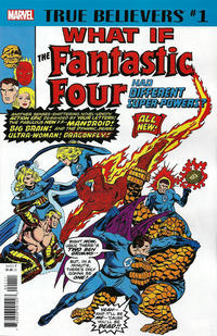 Cover Thumbnail for True Believers: What If the Fantastic Four Had Different Super-Powers? (Marvel, 2018 series) #1