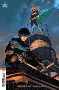 Cover Thumbnail for Nightwing (DC, 2016 series) #49 [John Romita Jr. / Danny Miki Cover]