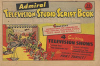 Cover Thumbnail for Admiral Studio Television Script Book (Admiral Television, 1948 series) 
