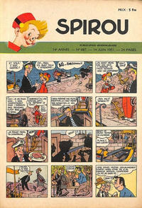 Cover Thumbnail for Spirou (Dupuis, 1947 series) #687