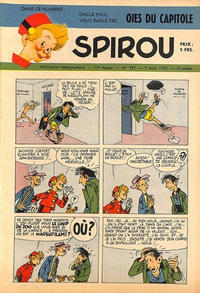 Cover Thumbnail for Spirou (Dupuis, 1947 series) #747